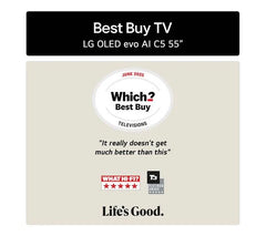 LG C5 55" OLED evo AI 4K HDR Smart TV 2025 - OLED55C54LA