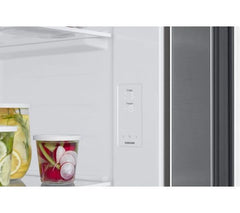 SAMSUNG Bespoke AI Series 7 SpaceMax RS57DG410EM9EU Smart American-Style Fridge Freezer - Silver
