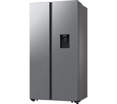 SAMSUNG Bespoke AI Series 7 SpaceMax RS57DG410EM9EU Smart American-Style Fridge Freezer - Silver