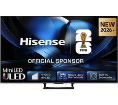 HISENSE U7S 55" Mini LED 4K 144Hz Smart AI TV with Freely - 55U7STUK