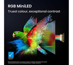 HISENSE UR8S 55" RGB Mini LED 4K 180Hz Smart AI TV with Freely - 55UR8STUK