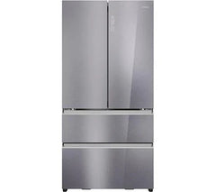 HAIER Series 7 HFR79F19EFGK Fridge Freezer - Sapphire Glass