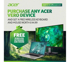 ACER Aspire Vero 16" Laptop - Intel® Core™ Ultra 7, 1 TB SSD, Grey