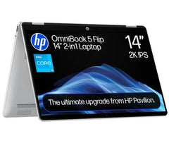 HP OmniBook 5 Flip 14" 2 in 1 Laptop - Intel® Core™ i3, 512 GB SSD, Silver