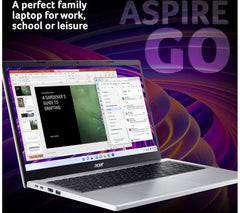 ACER Aspire Go 15 15.6" Laptop - Intel® Core™ 3, 128 GB UFS, Silver