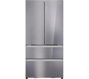 HAIER Series 7 HFR79F19EFGK Fridge Freezer - Sapphire Glass